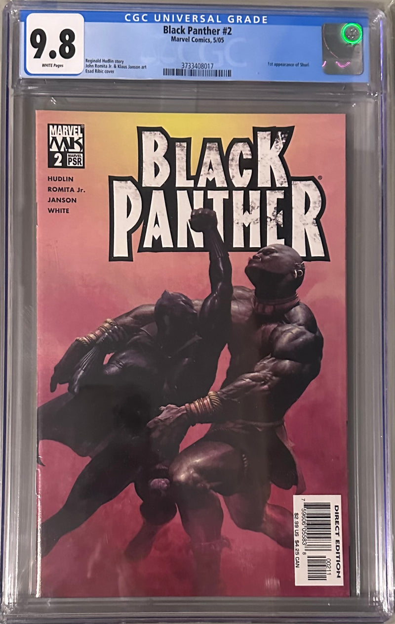 Black Panther 2  CGC 9.8 2005