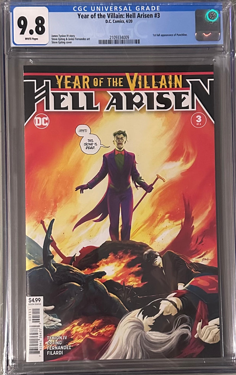 Year of the Villain: Hell Arisen 3 CGC 9.8 2020