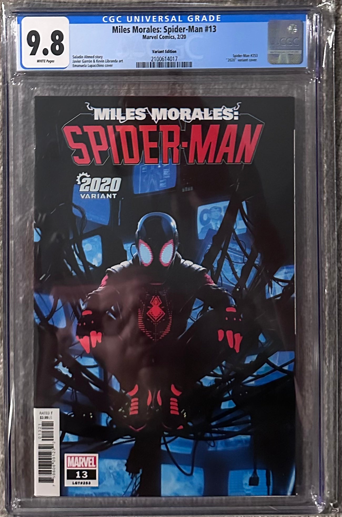 Miles Morales: Spider-Man 13 Variant Edition CGC 9.8 2020