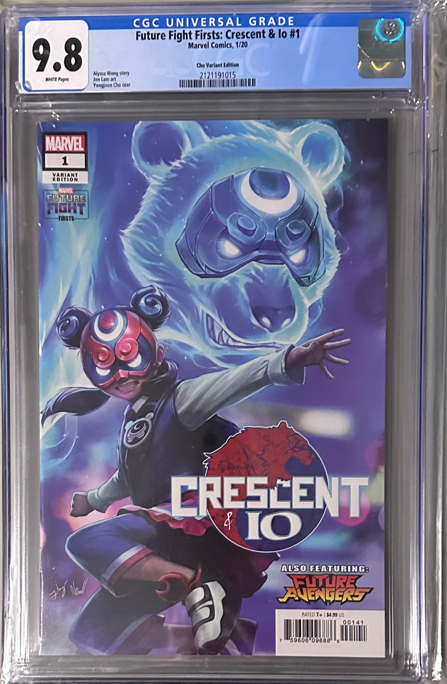 Future Fight Firsts: Crescent & Io 1 Cho Variant Edition CGC 9.8 2020
