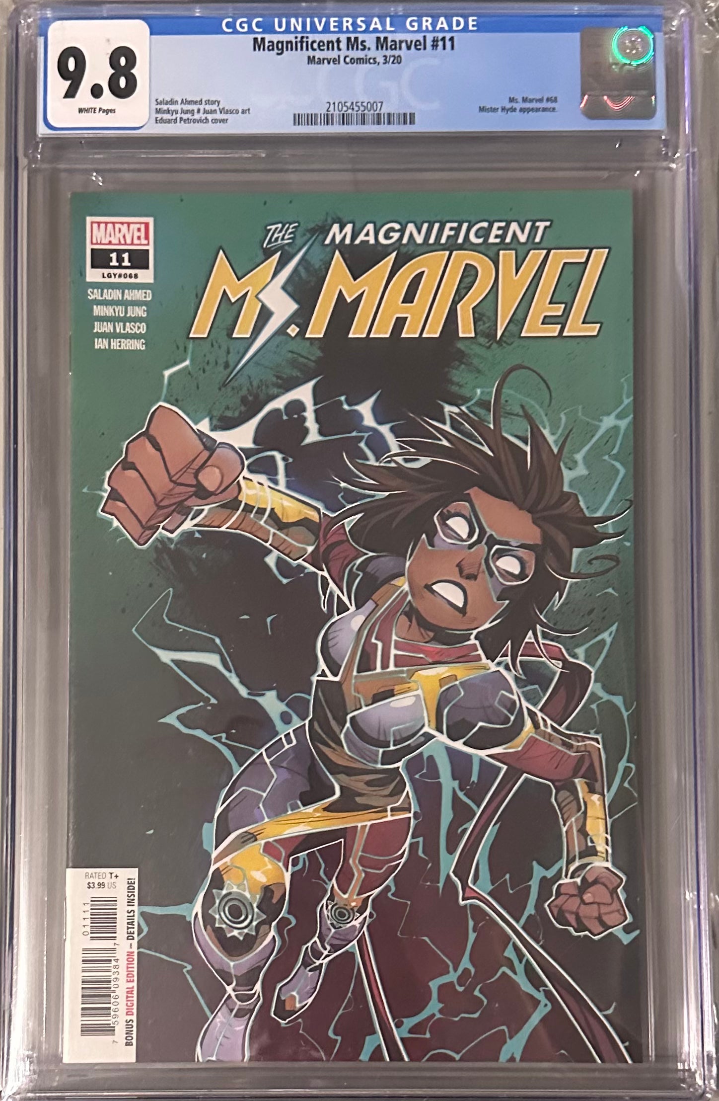 Magnificent Ms. Marvel 11 CGC 9.8 2020