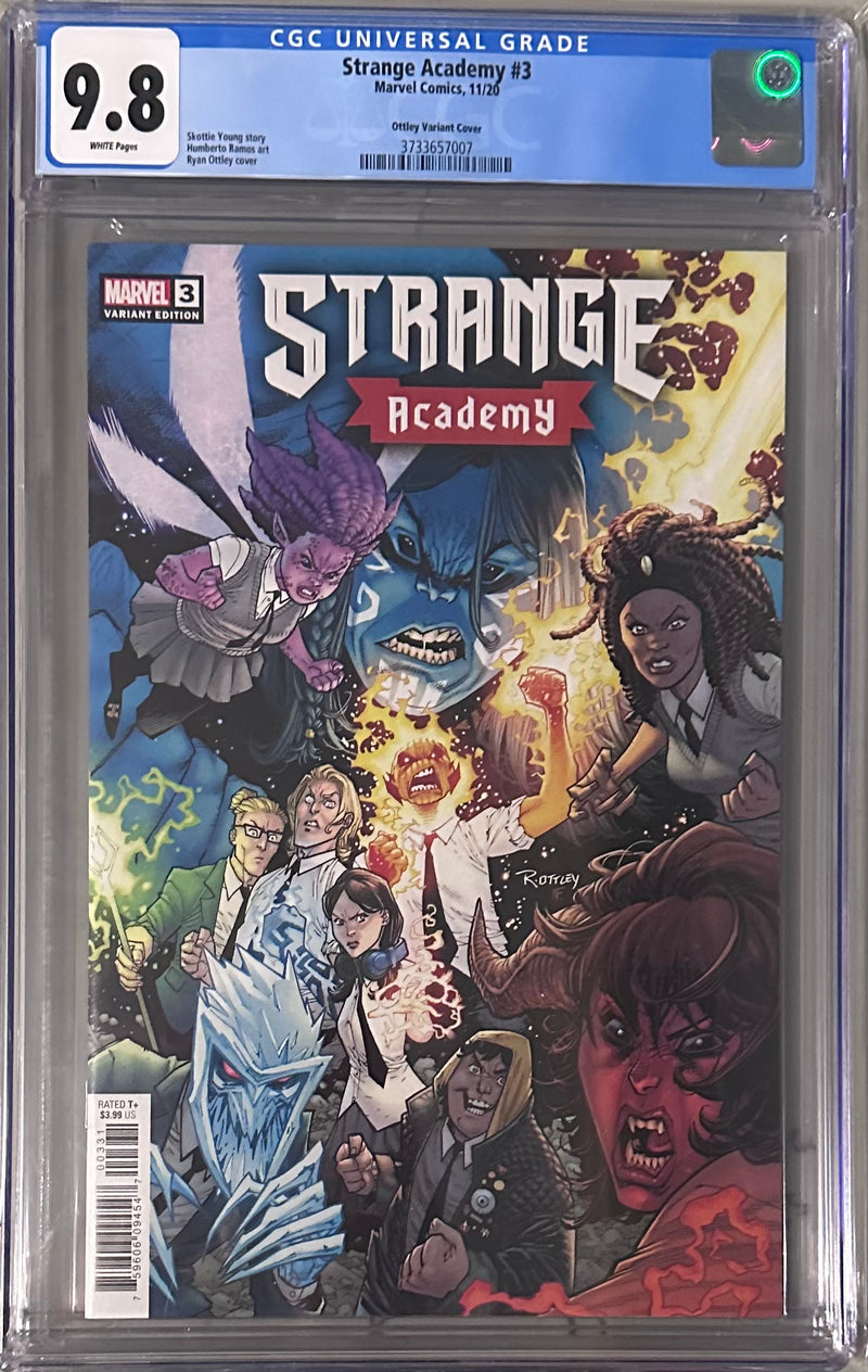 Strange Academy 3 Ottley Variant Cover CGC 9.8 2020