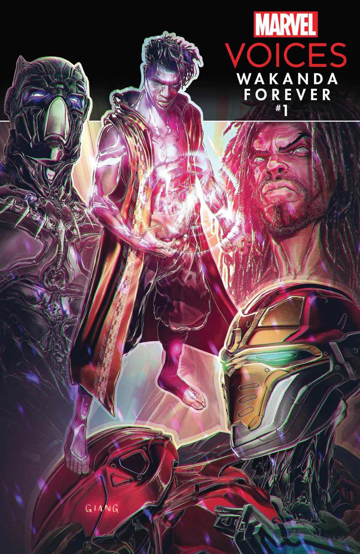 MARVELS VOICES WAKANDA FOREVER #1 JOHN GIANG EXCLUSIVE VARIANT  - LTD 3000