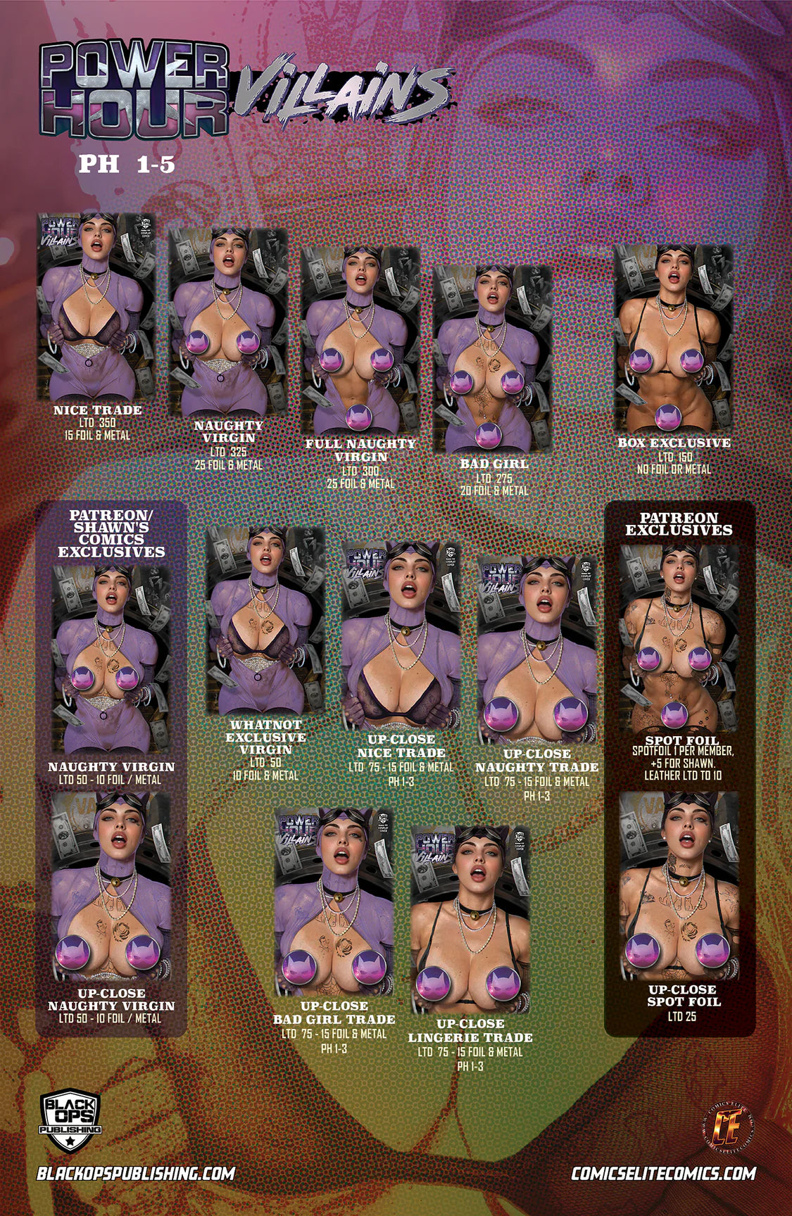 POWER HOUR #3 - THIEF by SHIKARII - TATTOO UNDRESS (LTD 275)