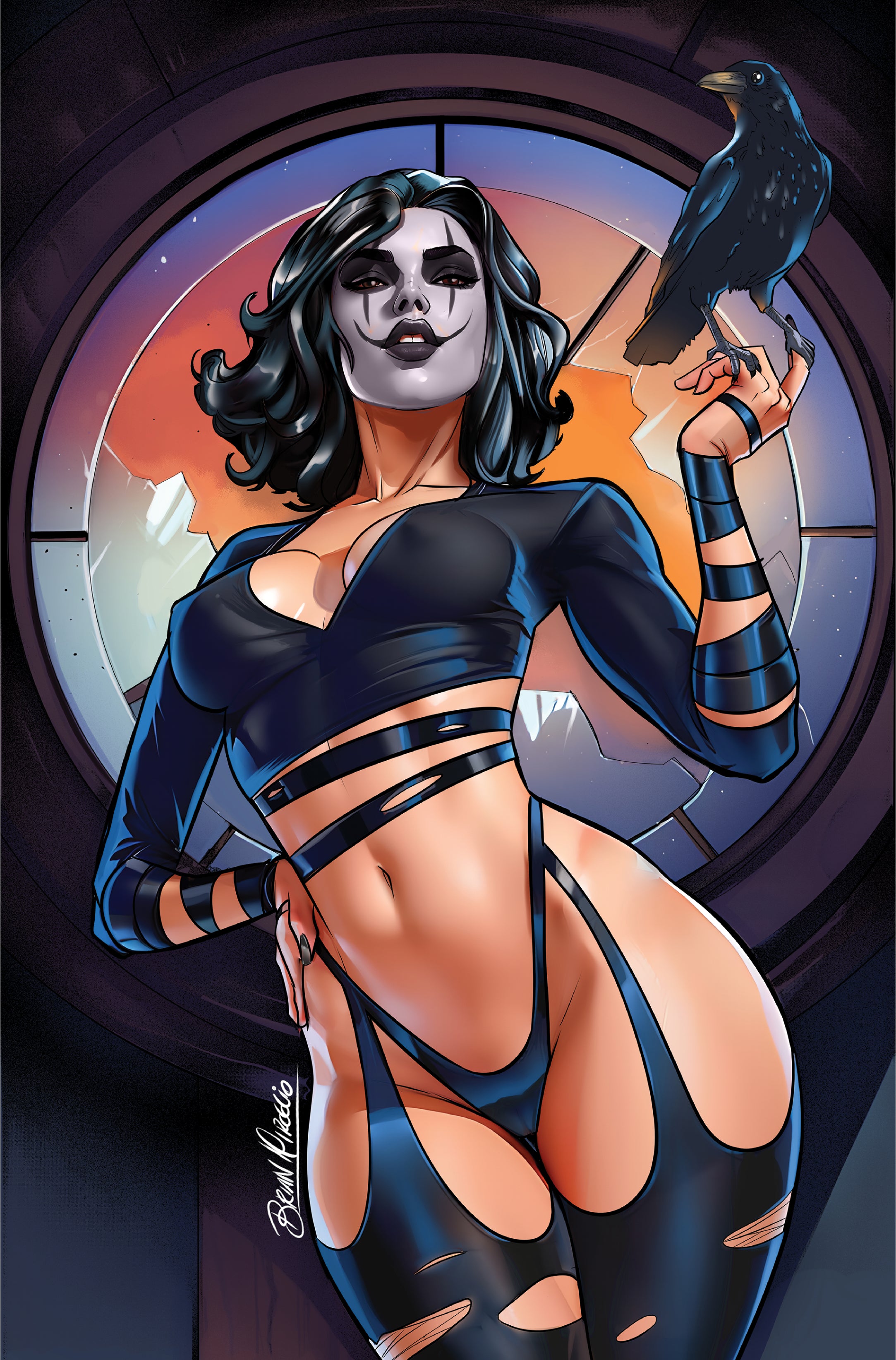 POWER HOUR #2 - BLACK BIRD by BRIAN MIROGLIO - LINGERIE - LTD 130