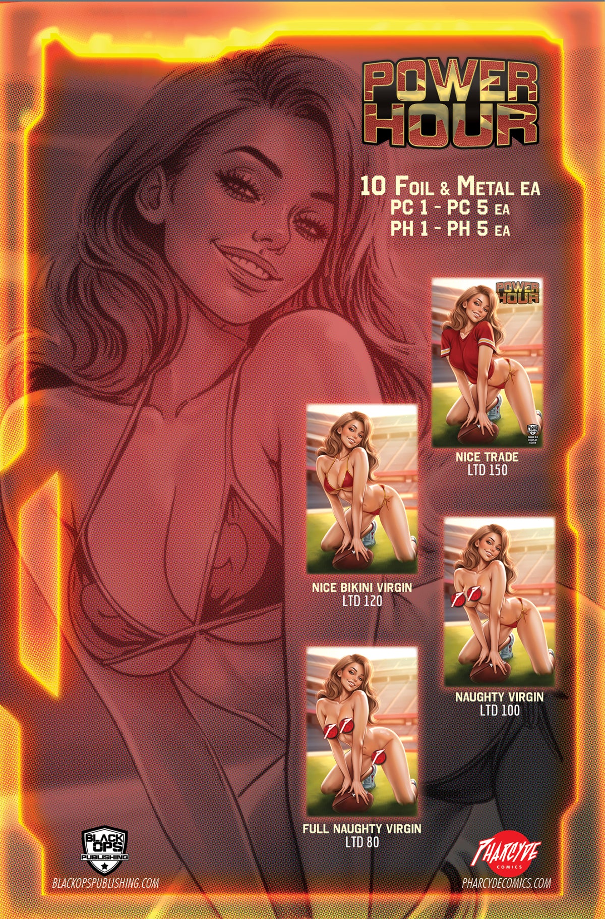 POWER HOUR #2 - FOOTBALL GIRL by KARYCh - CLOTHED - LTD 150