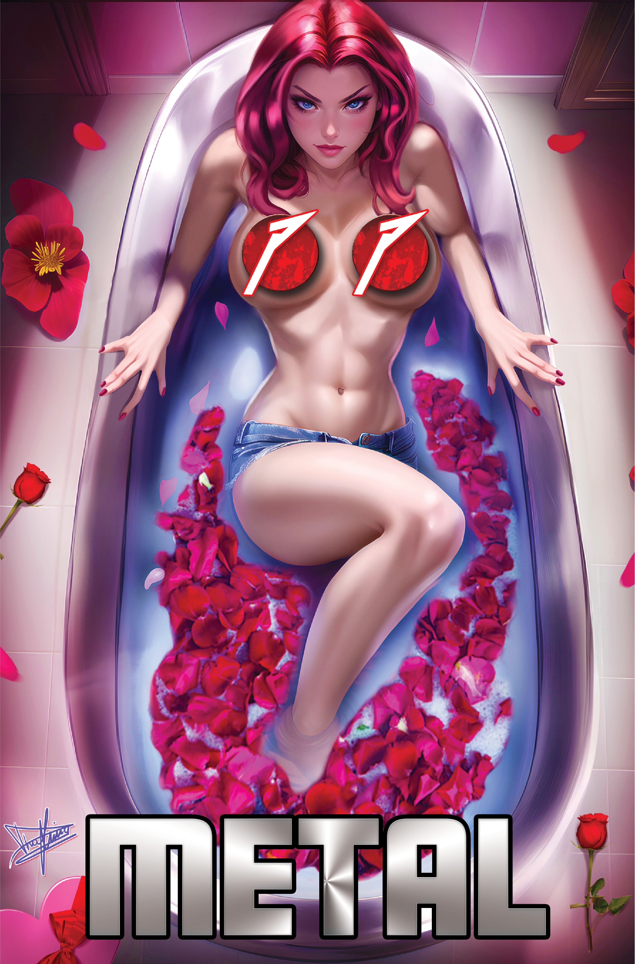 POWER HOUR #2 - BATH by DHAXINA  - METAL TOPLESS (LTD 5) (EST. SHIP: Start of December)