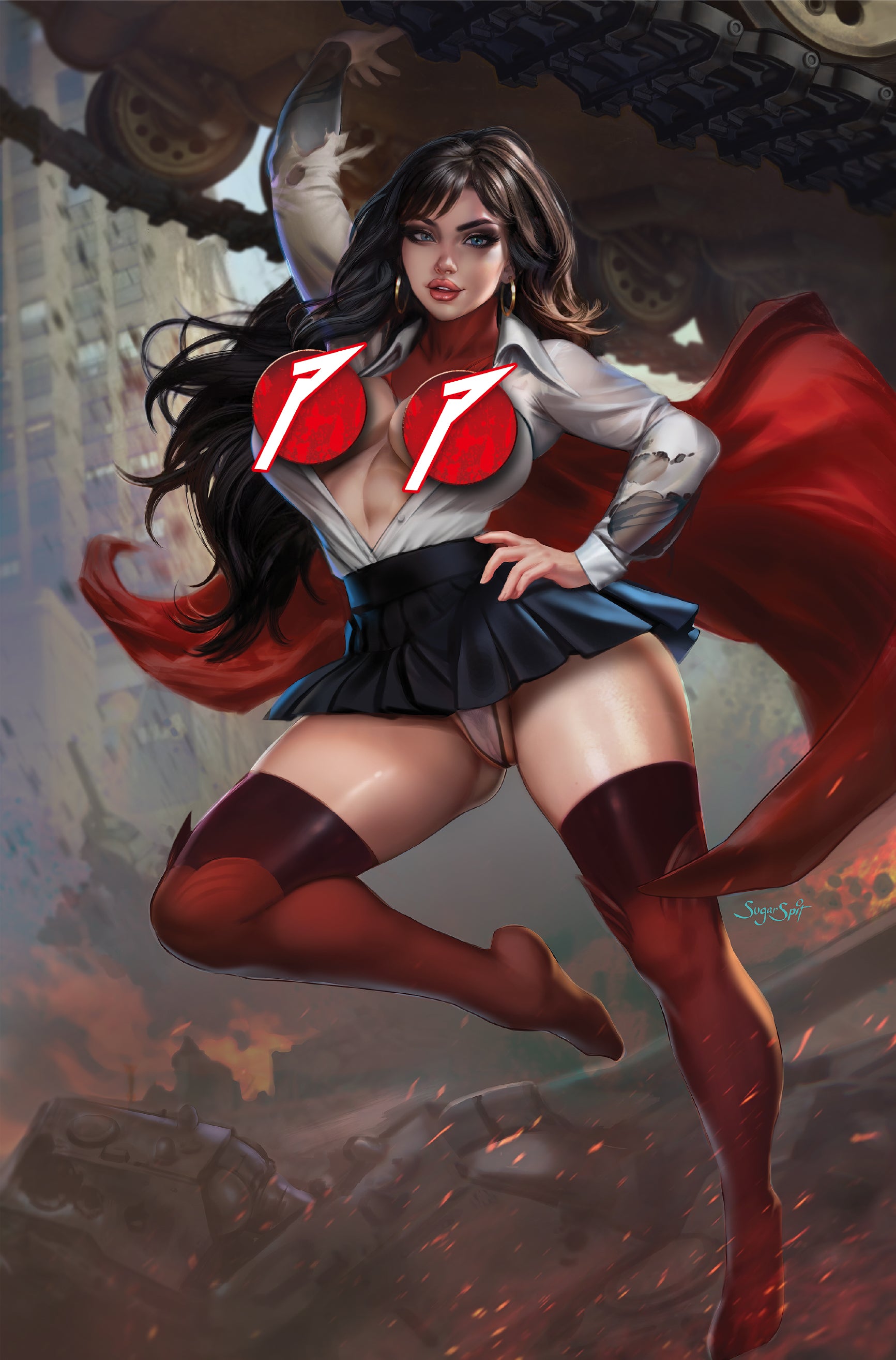 POWER HOUR #3 - SUPER LADY by SUGAR SPIT - BUSTING OUT (LTD 100)