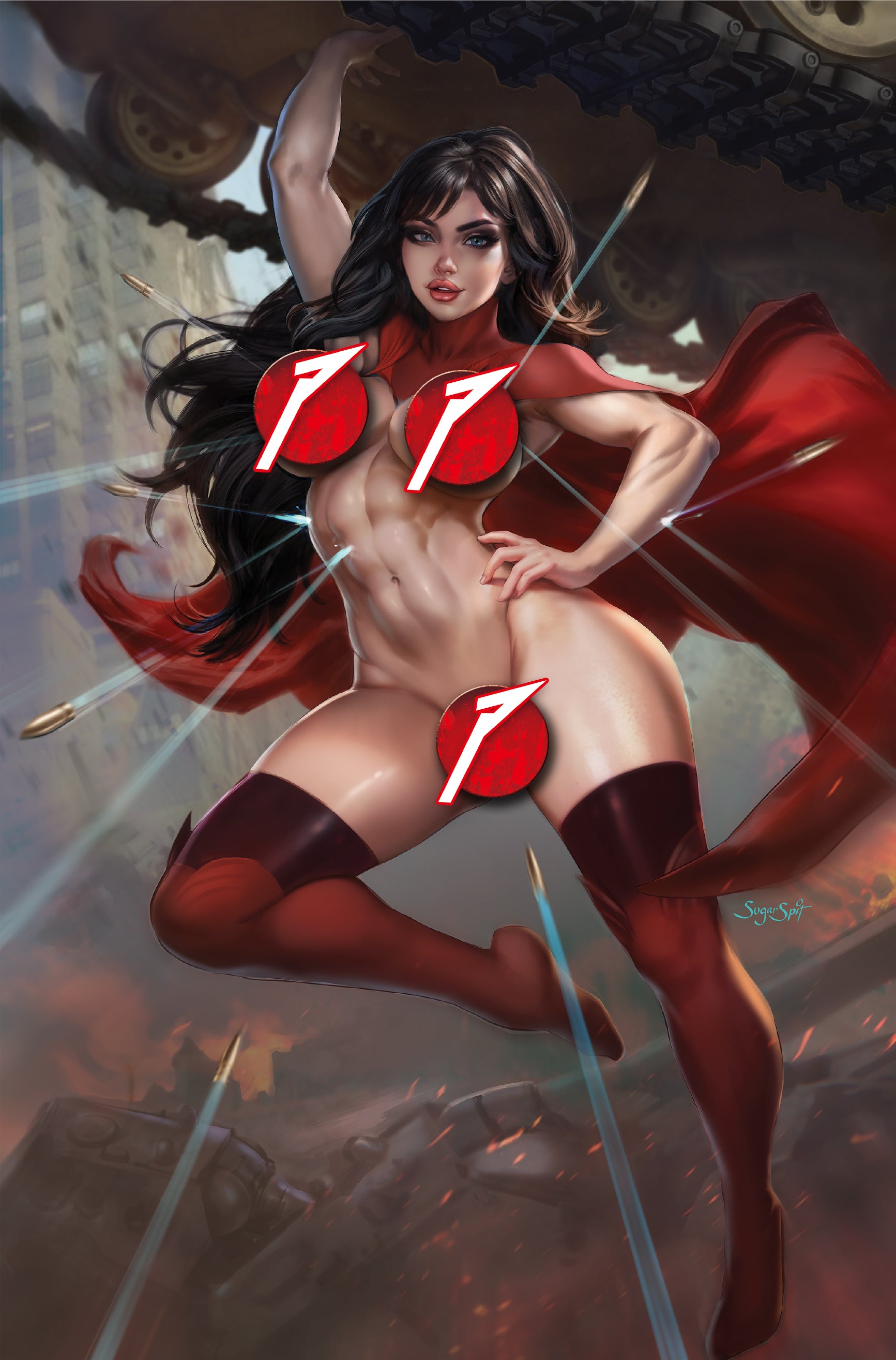 POWER HOUR #3 - SUPER LADY by SUGAR SPIT - BULLET UNDRESS (LTD 80)