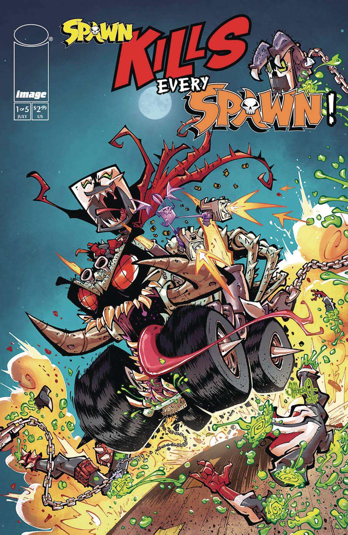 SPAWN KILLS EVERY SPAWN #1 (OF 5) (EST.SHIP DATE: JULY 2024)