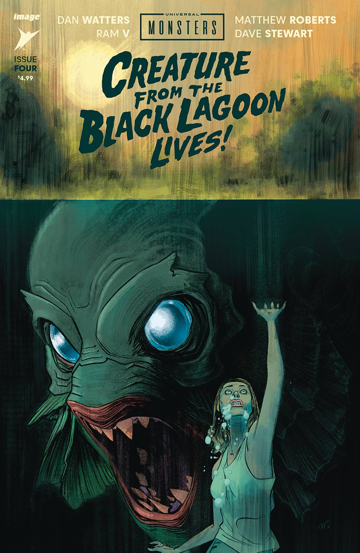 UNIVERSAL MONSTERS BLACK LAGOON #4 (Bundle of 2) (EST.SHIP: 7/24/2024)