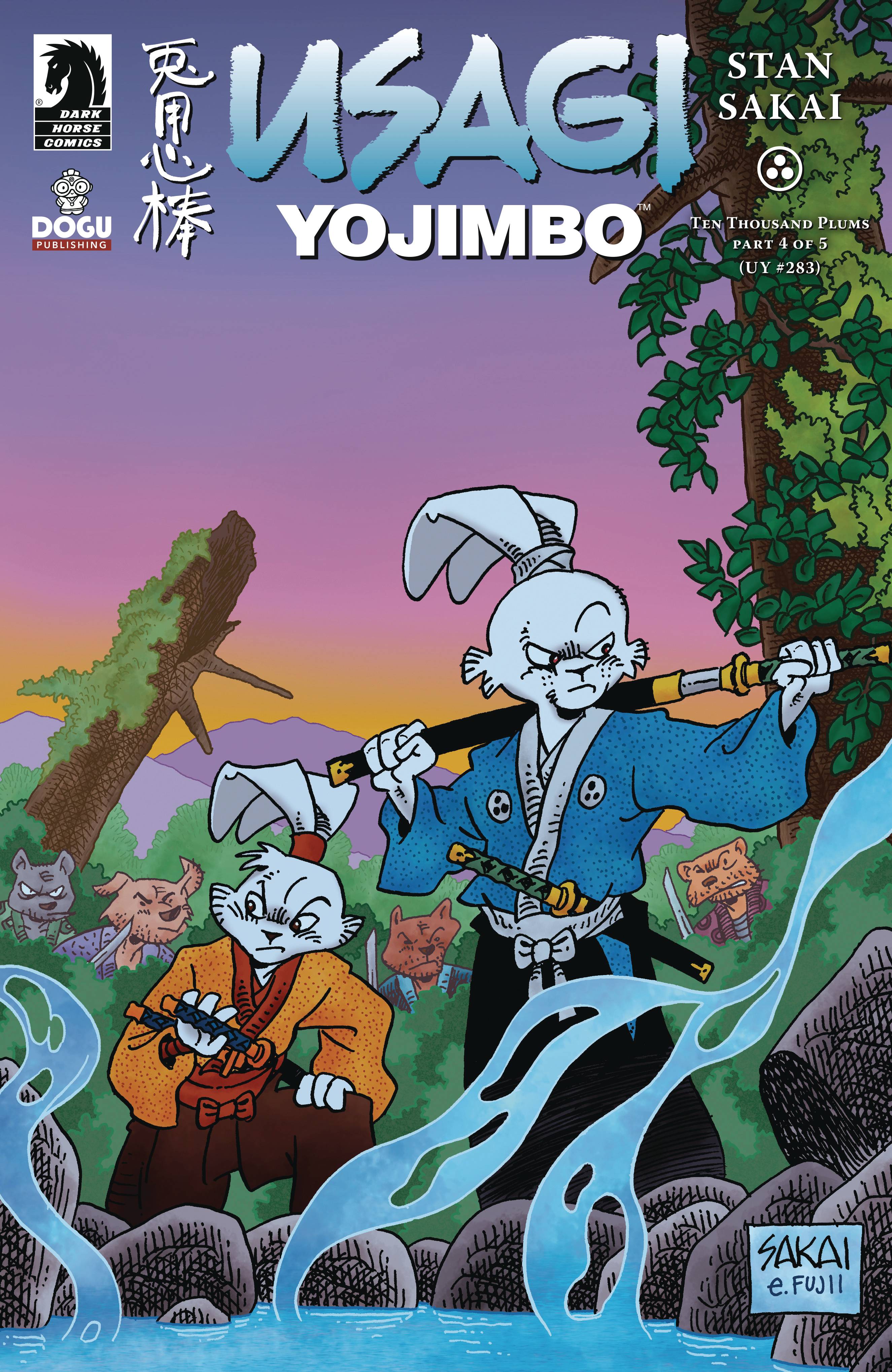 USAGI YOJIMBO TEN THOUSAND PLUMS #4 CVR A SAKAI (SCHED: 6/18/2025)