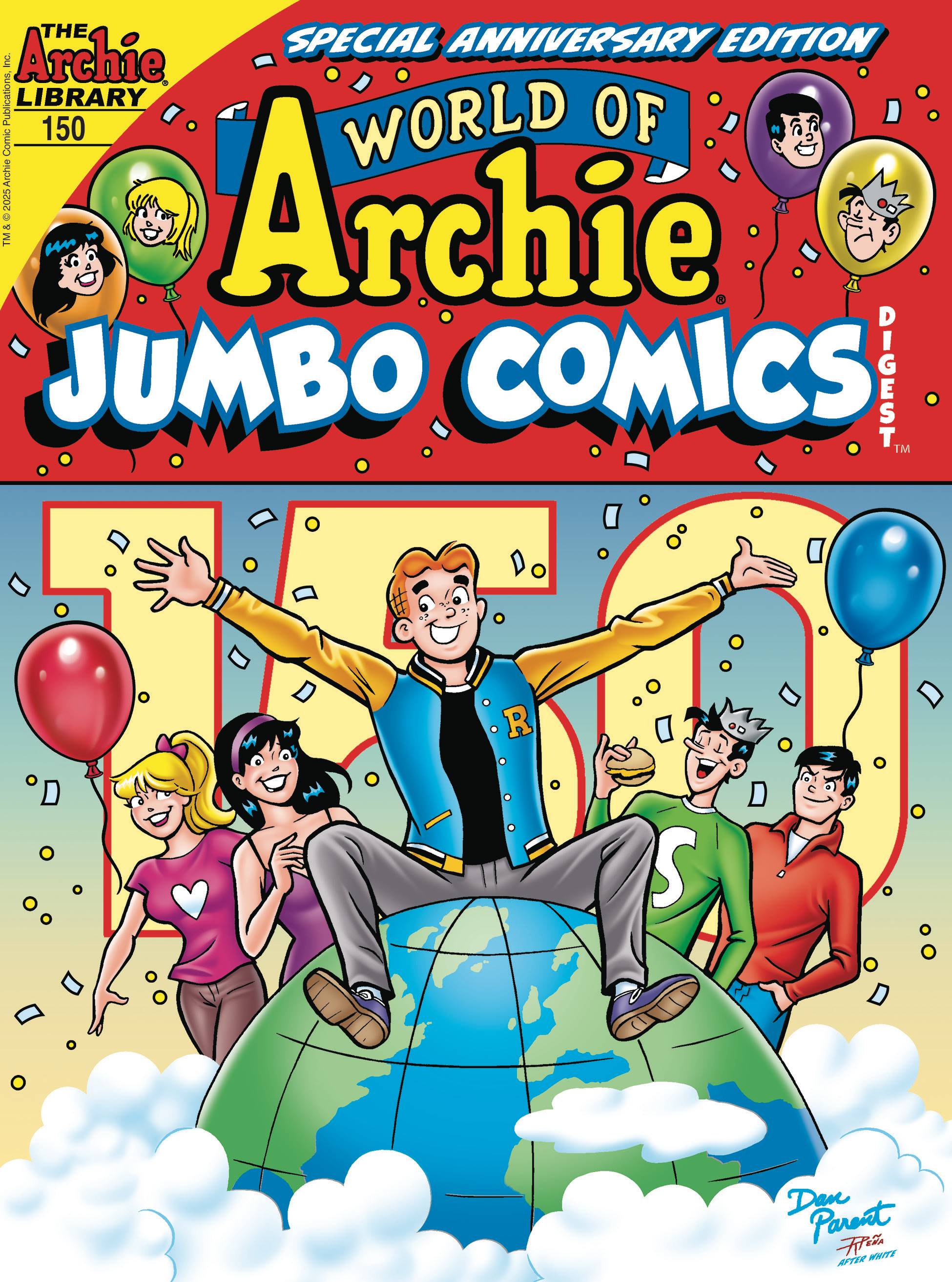 WORLD OF ARCHIE JUMBO COMICS DIGEST #150 (SCHED: 6/18/2025)