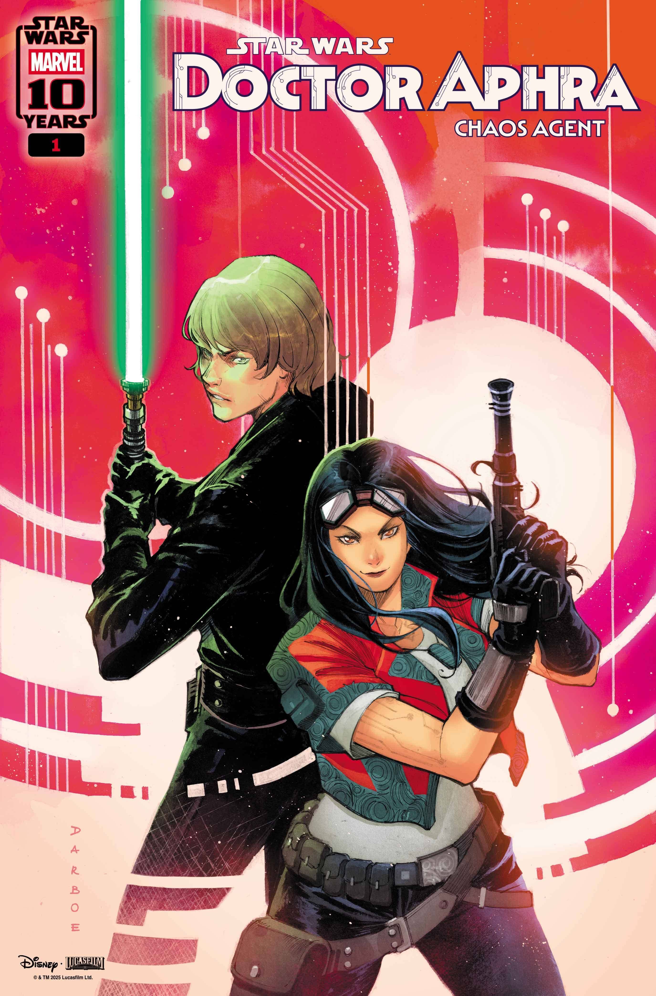 STAR WARS DOCTOR APHRA CHAOS AGENT #1 KAREN DARBOE VAR (SCHD: 6/18/2025)