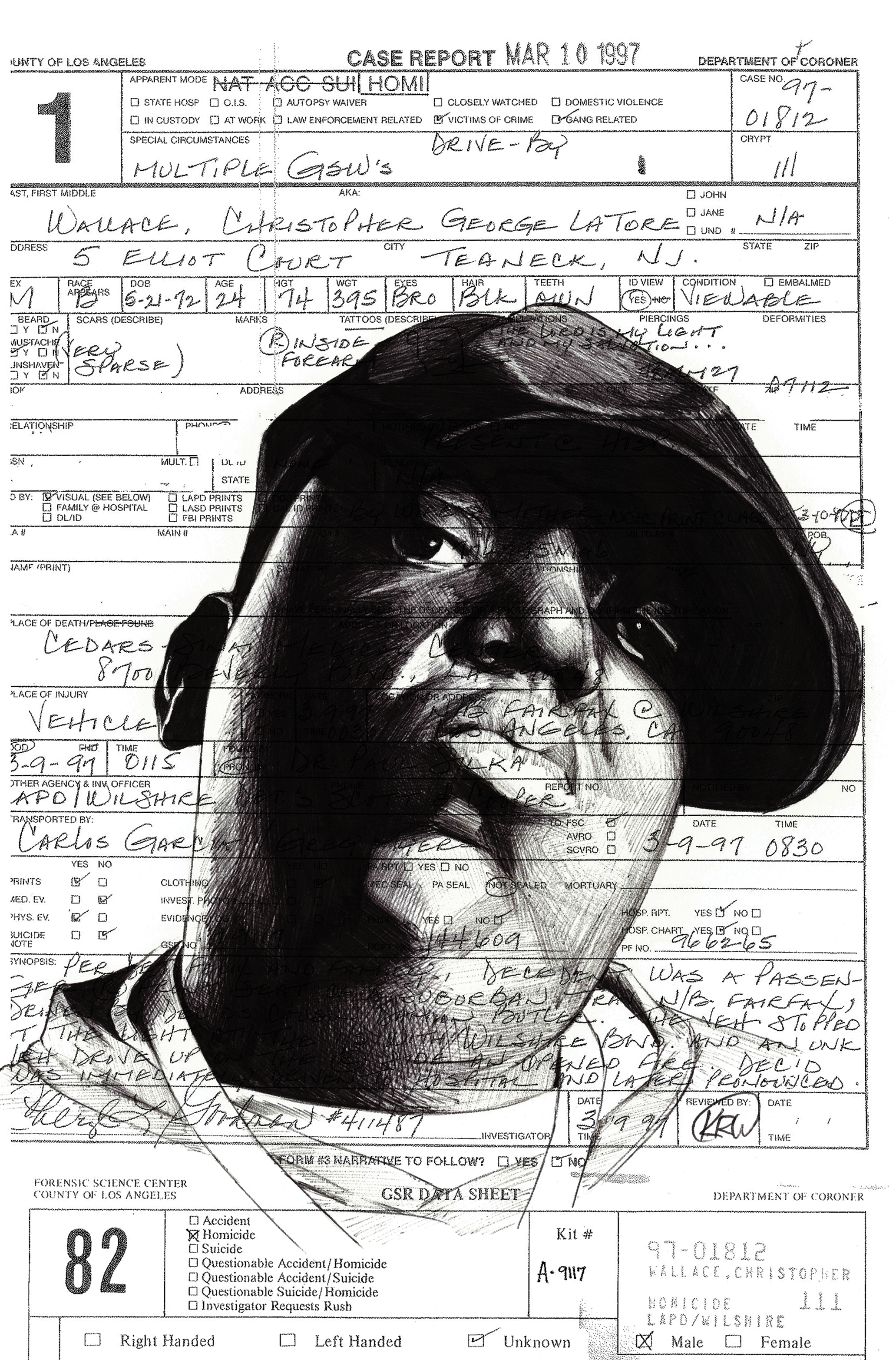 TRIBUTE : NOTORIOUS B.I.G. By KYLE WILLIS - VIRGIN (LTD 75)