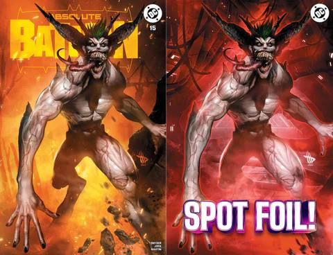 ABSOLUTE BATMAN #15 WILKINS - ALPHA - TRADE AND VIRGIN SPOT FOIL SET