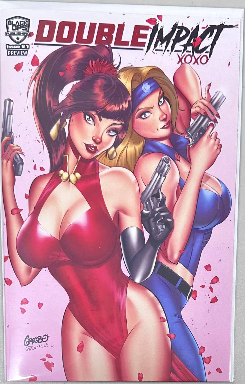 DOUBLE IMPACT #1 - HOT DUO BY GREGBO - CLOTHED (LTD 150)