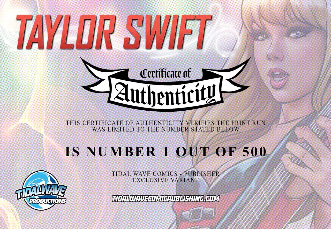 TAYLOR SWIFT - BRIAN MIROGLIO - ART ONLY (LTD 500) (In-Store: end of february 2024)
