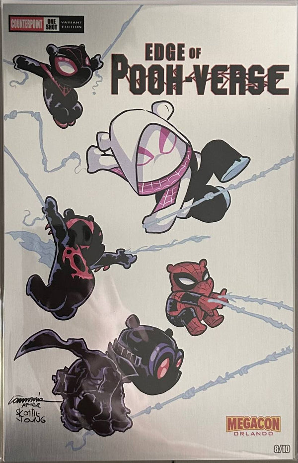 DO YOU POOH? EDGE OF THE POOH-VERSE - MEGACON EXCLUSIVE BY GORKEM DEMIR AFTER SKOTTIE YOUNG - TRADE METAL (LTD 10) (Free Toploader)