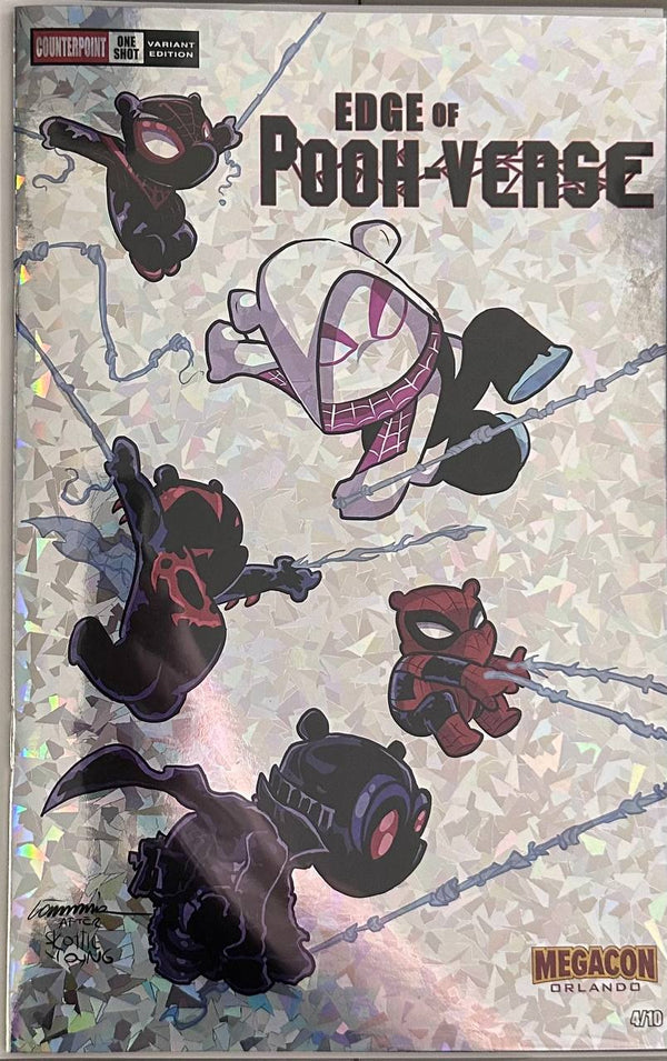 DO YOU POOH? EDGE OF THE POOH-VERSE - MEGACON EXCLUSIVE BY GORKEM DEMIR AFTER SKOTTIE YOUNG - TRADE CONFETTI (LTD 10) (Free Toploader)