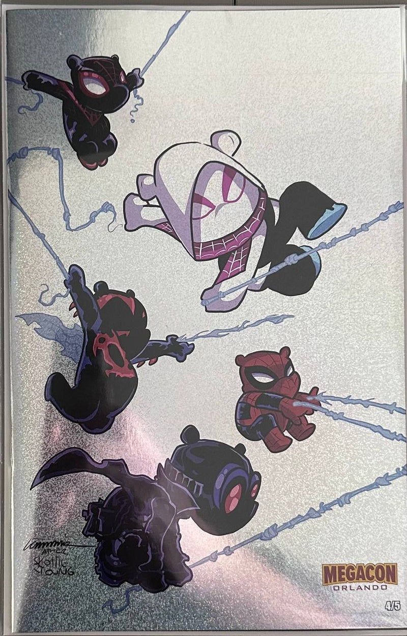 DO YOU POOH? EDGE OF THE POOH-VERSE - MEGACON EXCLUSIVE BY GORKEM DEMIR AFTER SKOTTIE YOUNG - VIRGIN CONFETTI (LTD 5) (Free Toploader)