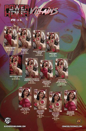 POWER HOUR #3 - RED NINJA by SHIKARII - CLOTHED (LTD 375)