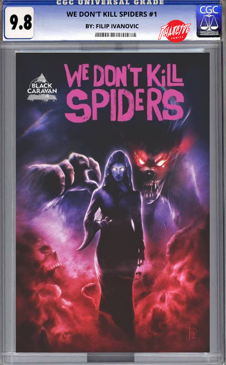 WE DON'T KILL SPIDERS #1 - PHARCYDE COMICS FILIP IVANOVIC EXCLUSIVE LTD 250