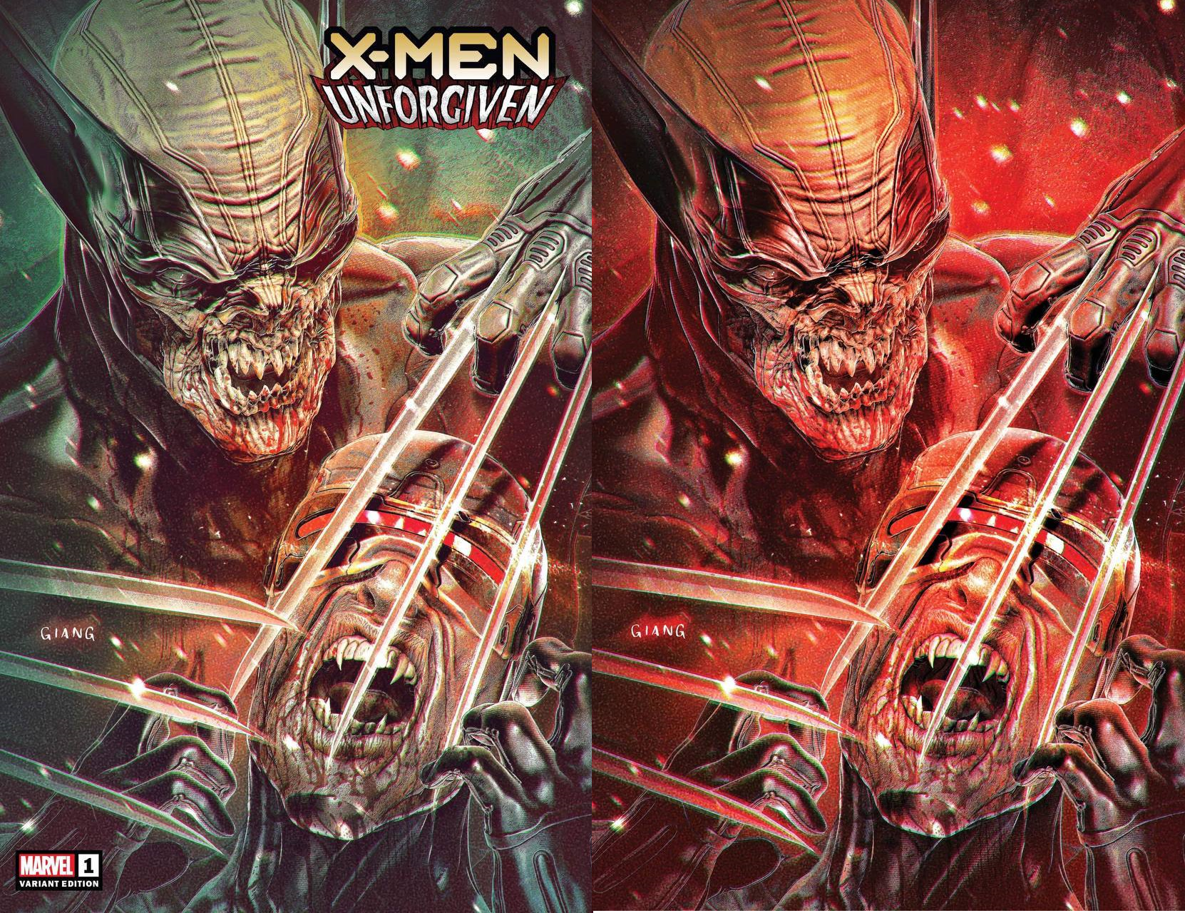 X-MEN UNFORGIVEN #1 JOHN GIANG CVR - SET - EXCLUSIVE (In-Store: TBD - REDO PRINT RUN)