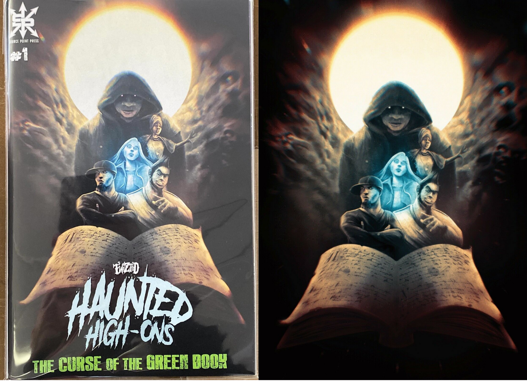 TWIZTID HAUNTED HIGH ONS CURSE OF GREEN BOOK #1 (OF 4) PHARCYDE COMICS FILIP IVANOVIC EXCLUSIVE